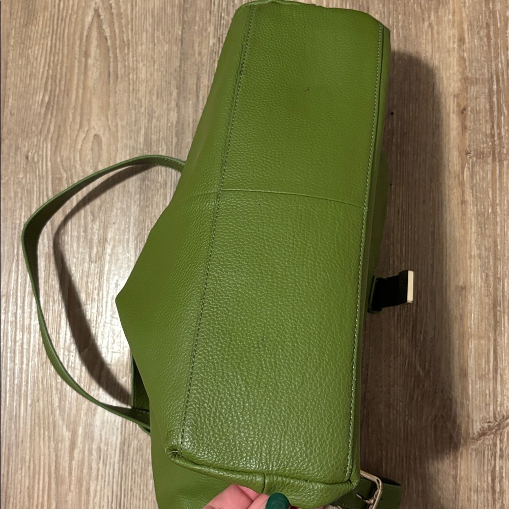 Raisa by Heys Green Leather Tote Bag - Picture 8 of 11